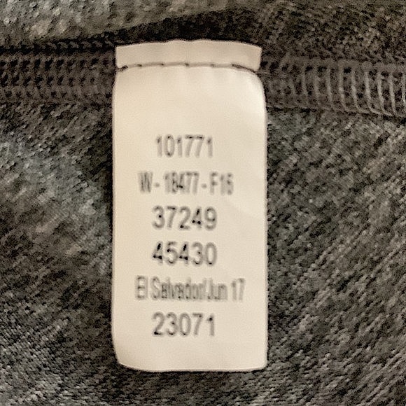 REI lightweight half zip base layer pullover long sleeved grey - Picture 7 of 9